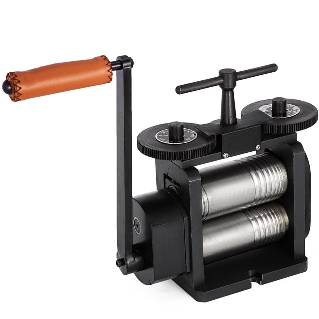 Plochý válcovač šířky 110 mm pro navrhování a opravy šperků