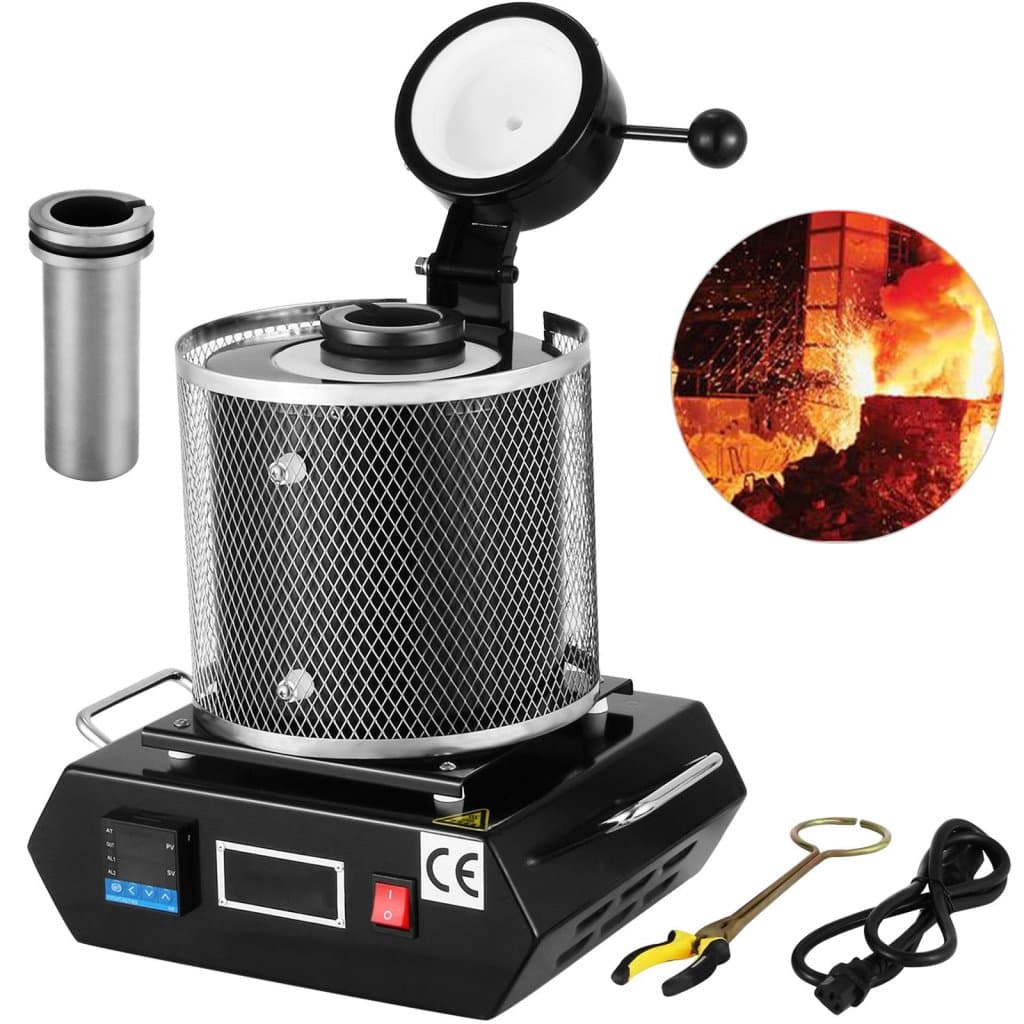 Digitální tavicí pec 1150℃ pro rafinaci odlitků