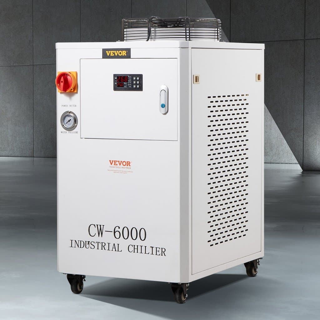 Průmyslový vodní chladič 1500W 15 l se kompresorem