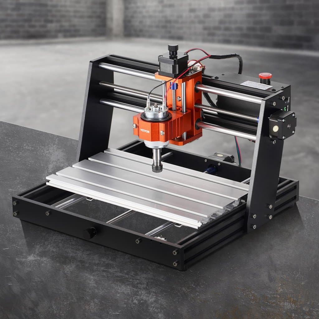 CNC frézka 120W, gravírovací stroj 300×200×72 mm