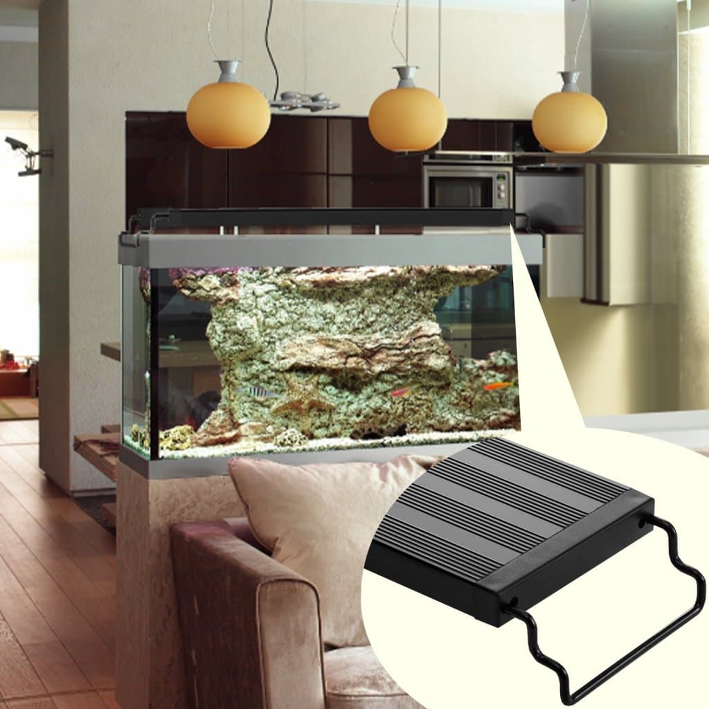 Akvarijní osvětlení 10W LED plnospektrální pro akvárium o délce 12"-18"