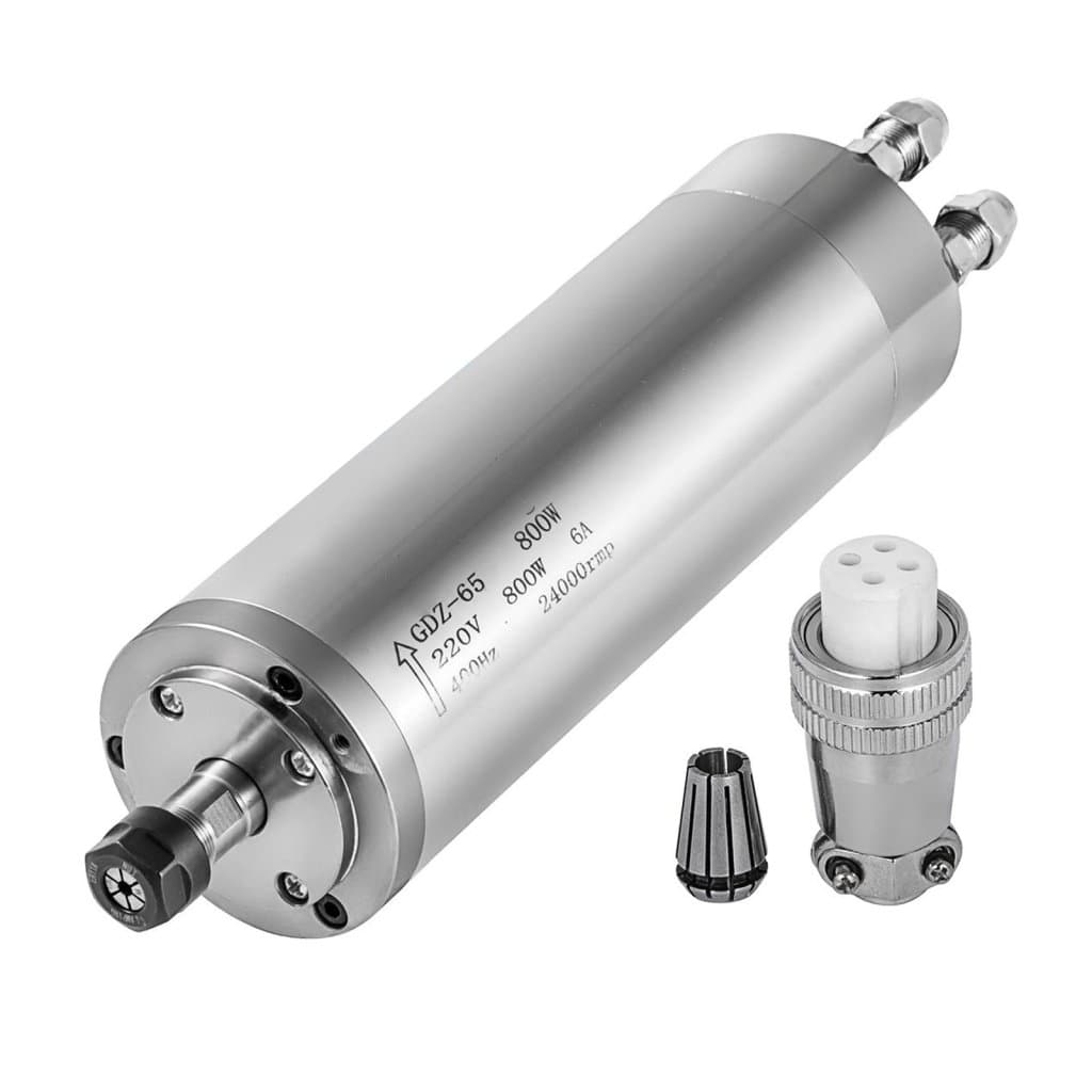 Vodou chlazený vřetenový motor 0,8 kW 2220 V pro CNC gravírku a frézku