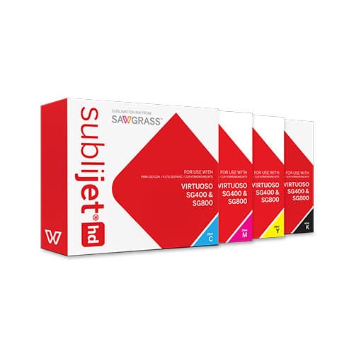 SubliJet HD pro Virtuoso SG-400/800, kartuše 29 ml/42 ml, různé barvy