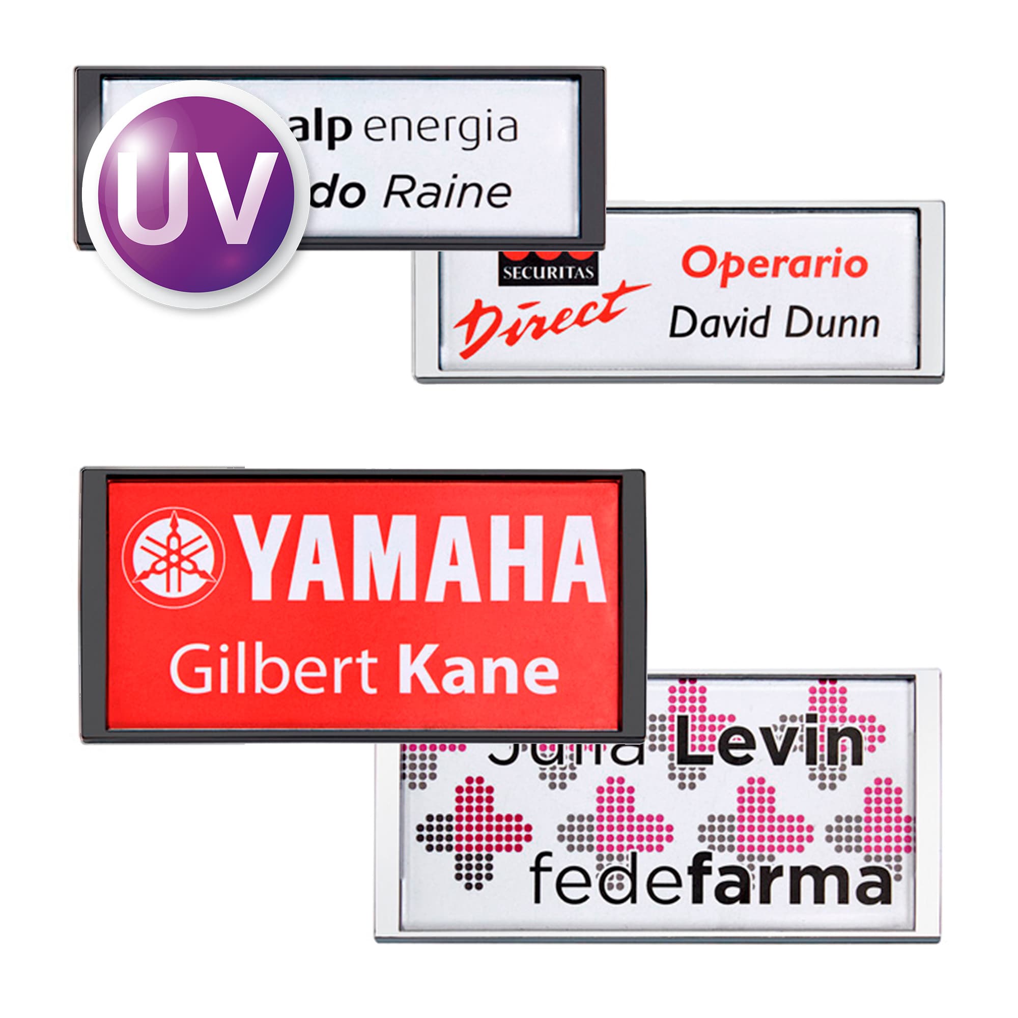 Štítek UV Multixx, různé barvy, různé velikosti