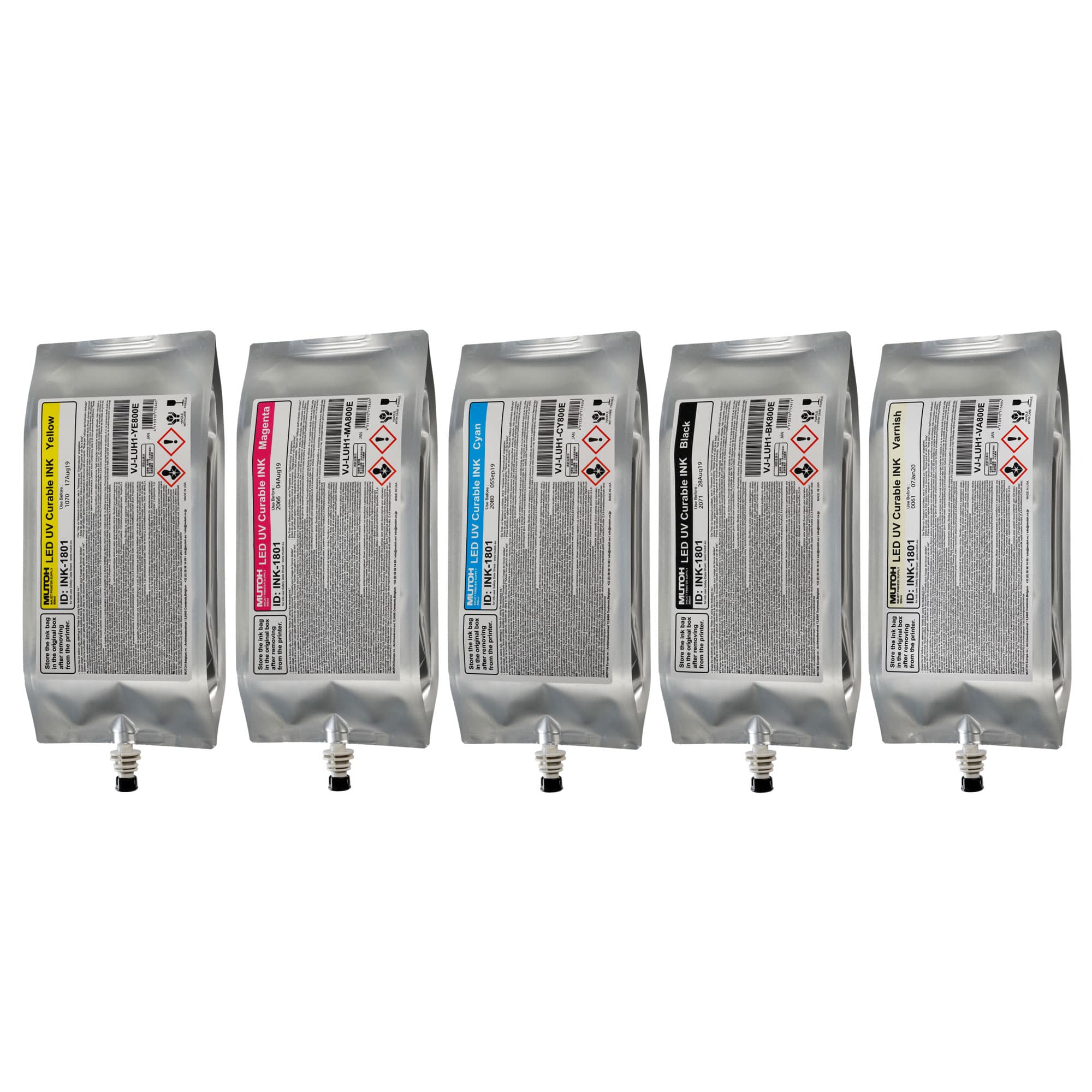 Tvrdý UV inkoust UH21, různé barvy, balení 800 ml