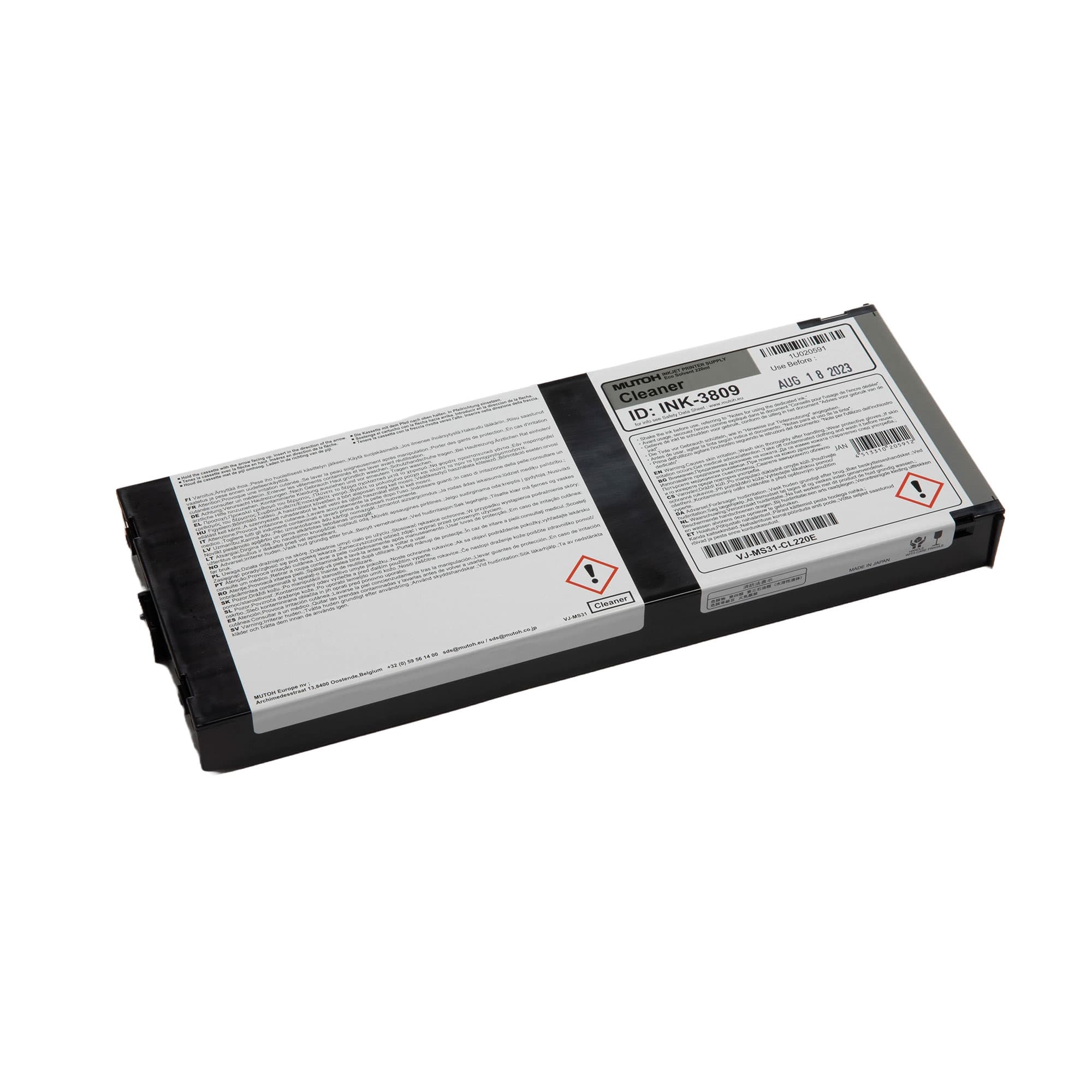 Čisticí kartuše Eco-Solvent 220 ml, vhodná pro: