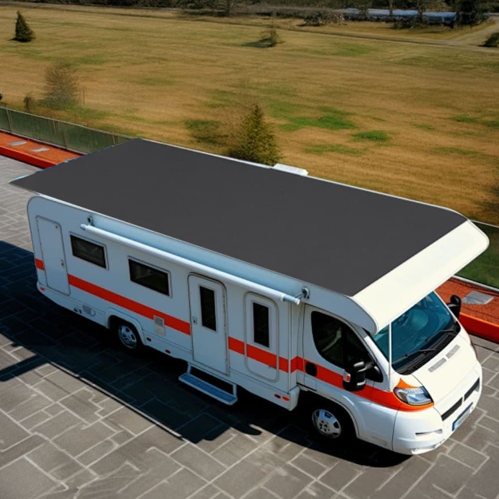 Rolovací střešní krytina, 20 x 20 stop, 45 mil EPDM pryžová střecha, dlouhá životnost a odolnost vůči povětrnostním vlivům, odolává vysokým teplotám, flexibilní a snadná instalace, střešní podložka pro obytné vozy, střechy, jezírka