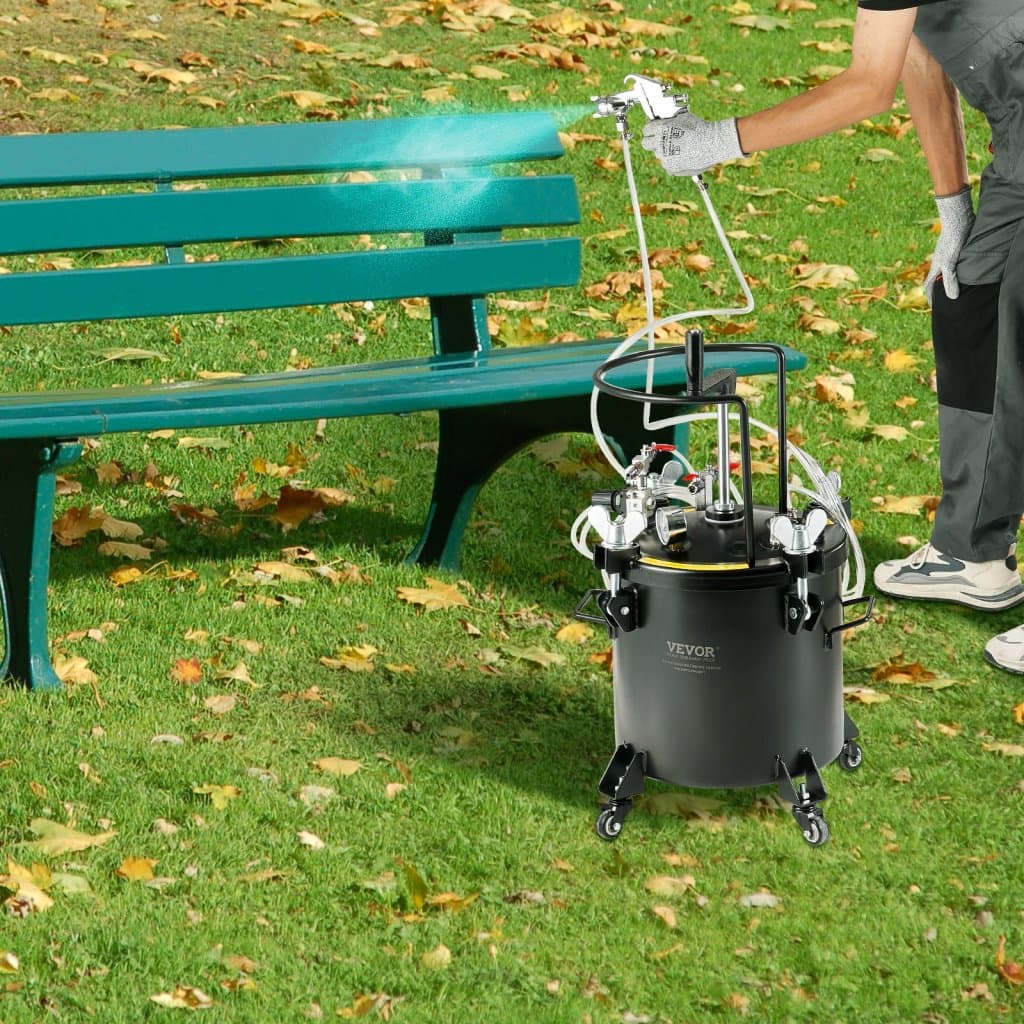 Kanystr se sprejovou barvou 20 l s těsněním