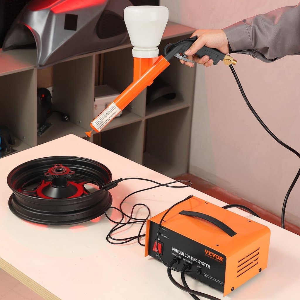 Sada pro elektrostatické práškové lakování 50 kV s stříkací pistolí