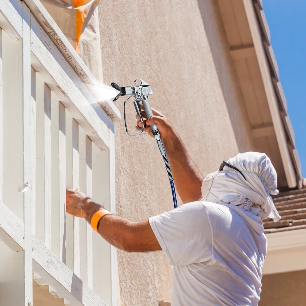 Bezvzdušná stříkací pistole 3600 PSI, vysokotlaká bezvzdušná stříkací pistole s 5 tryskami