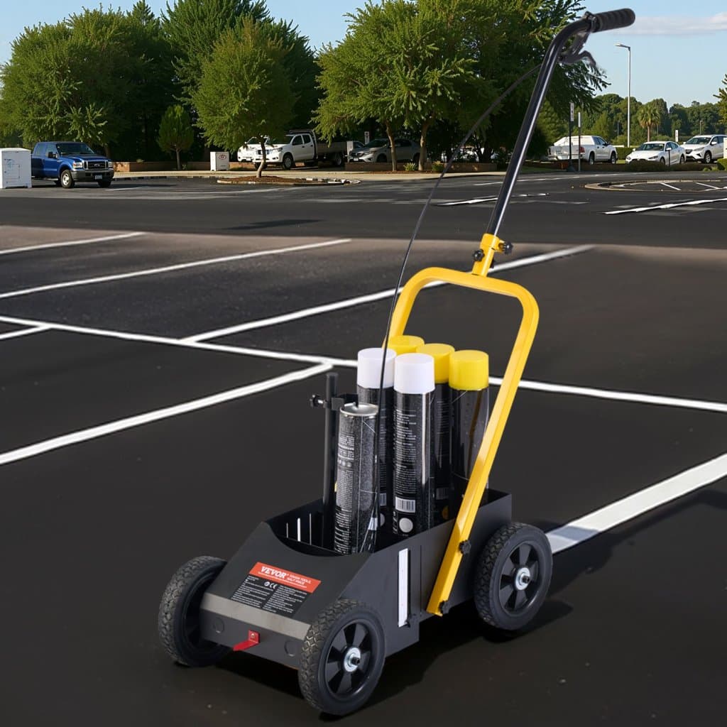 Stroj na značení čar 24 x 13 x 35,4 palce, stroj na značení čar, černý