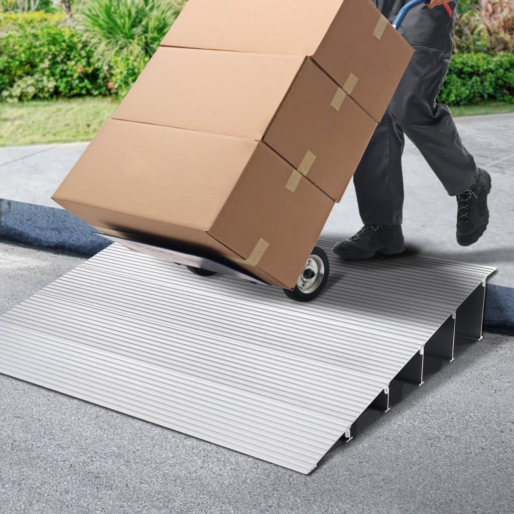 Hliníkový nájezdový práh 12,7 cm