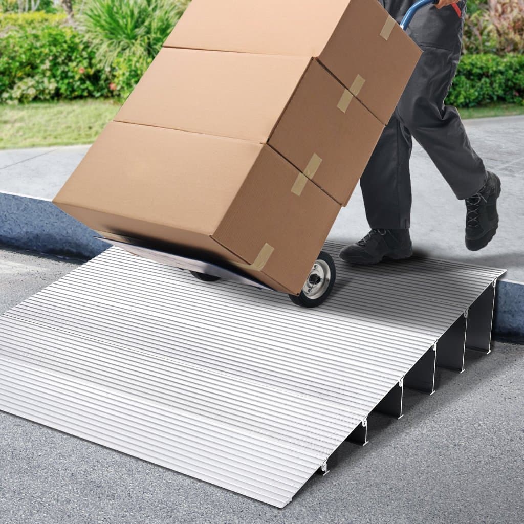 Hliníkový nájezdový práh 15,2 cm