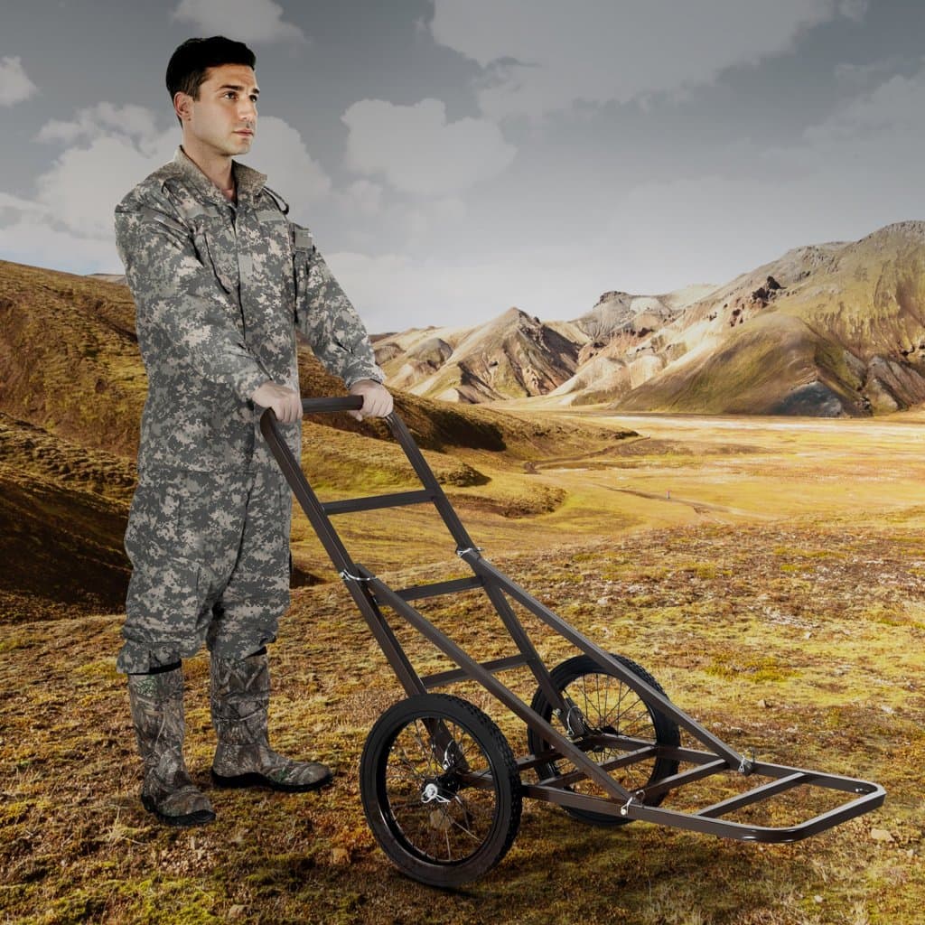 Skládací vozík na jeleny