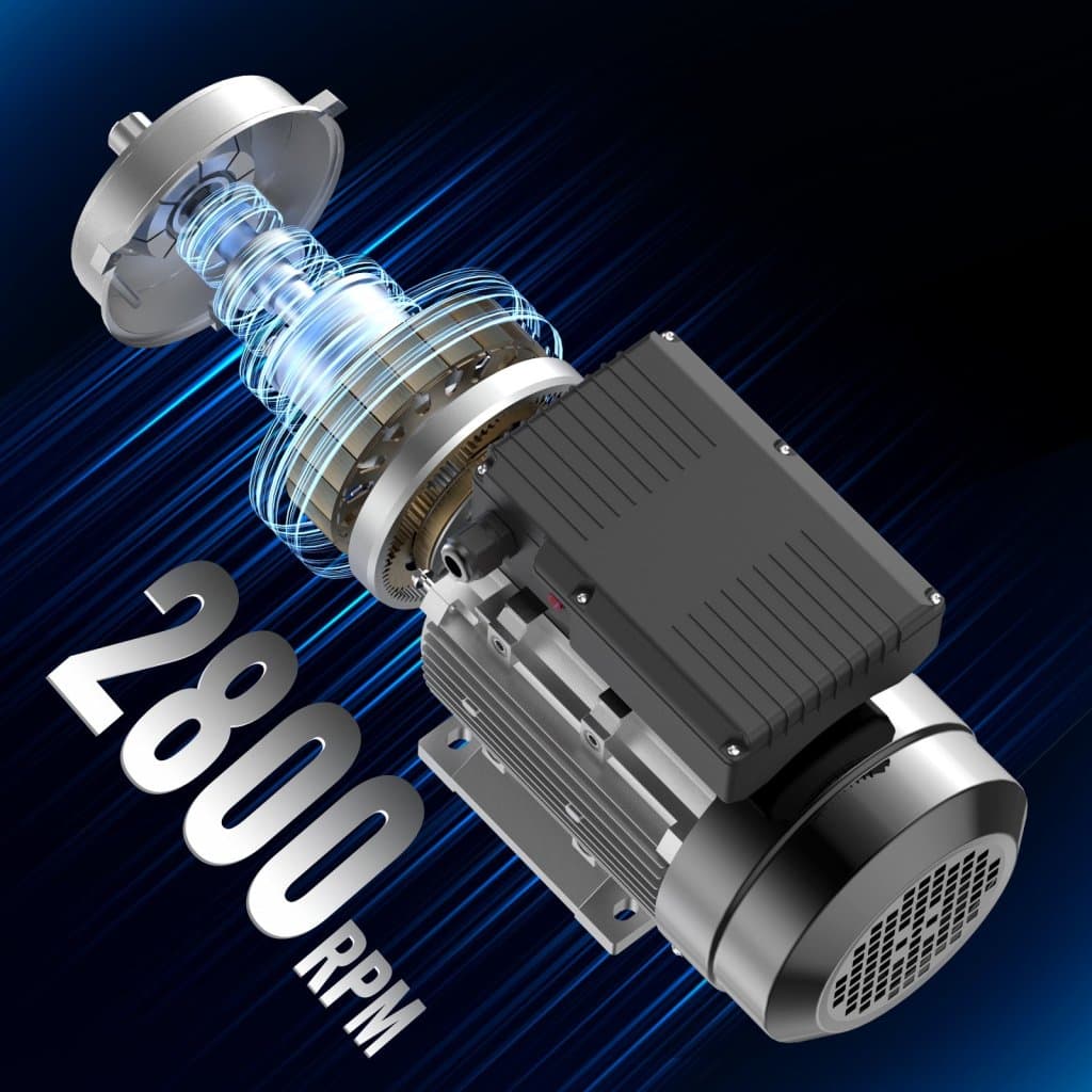 Elektromotor 1,1 kW 2800 ot./min. AC 220~240 V 7,1 A 1fázový 24mm hřídel s perem