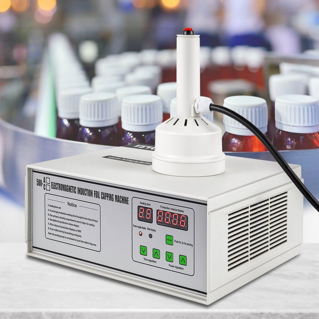 Stroj pro elektromagnetické uzavírání 20–100 mm 500A uzavírání víček lahví