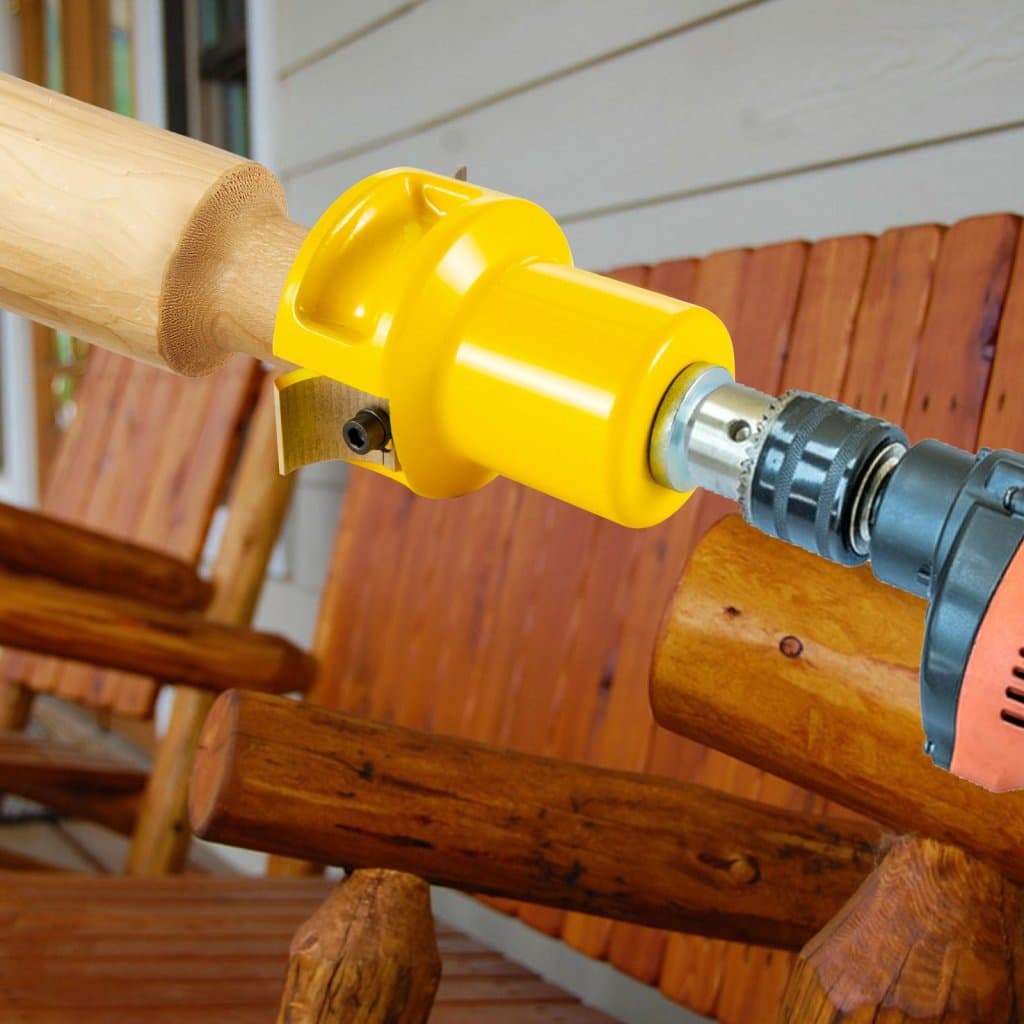 Fréza na čepy o průměru 38 mm vyrobená z hliníku a oceli