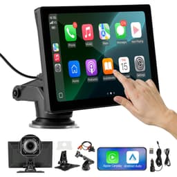 Autorádio s dotykovým displejem CarPlay 9 pro Apple a Android, přední/ zadní kamera - miniatura 2