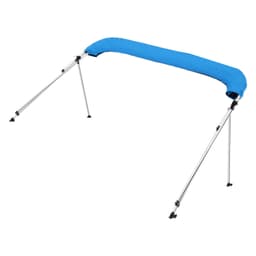 Bimini markýza na příďovou loď 3 oblouky, délka 6 stop, vyrobená z polyesteru 600D, barva Pacific Blue - miniatura 3