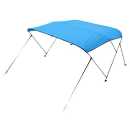 Bimini markýza na příďovou loď 3 oblouky, délka 6 stop, vyrobená z polyesteru 600D, barva Pacific Blue - miniatura 4