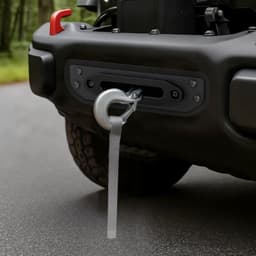 Držák navijáku na tažný hák pro Jeep Wrangler JL/JLU (modely 2018–2023) - miniatura 1