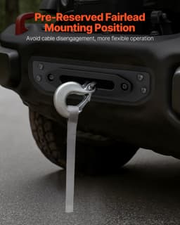 Držák navijáku na tažný hák pro Jeep Wrangler JL/JLU (modely 2018–2023) - miniatura 10