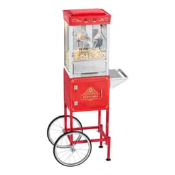 Popcornovač s vozíkem, popcornovač, 800 W, 0,2 kg, kotel, červený - miniatura 12