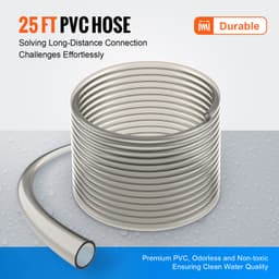 Akvarijní vysavač na štěrk, 25stopová PVC hadice, sifonový akvarijní vysavač, 3 typy mosazných adaptérů, pro čištění štěrku a písku v akváriu - miniatura 9