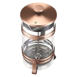 French press 1 l, borosilikátové sklo, pro kávu a čaj, měděný - miniatura 3