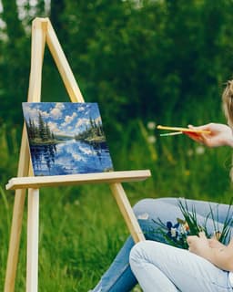 Malířská plátna, 12 ks, 11 x 14 palců, čistá plátna pro malování - miniatura 1