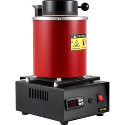 Elektrická sada na tavení zlata s 3 kg keramickým tavicím kelímkem ve formě ingotů - miniatura 12