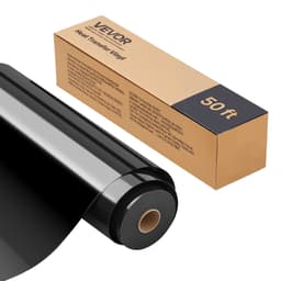 HTV vinylová fólie pro teplotní potisk, rolka pro žehlení, 304,8 x 15240 mm, lesklá, černá - miniatura 2
