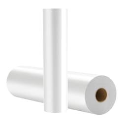 HTV vinylová fólie pro teplotní potisk, rolka pro žehlení, 304,8 x 15240 mm, lesklá, bílá - miniatura 4