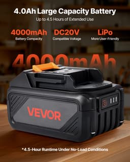 Akumulátor a nabíječka 20 V MAX, sada lithium-iontových akumulátorů 4,0 Ah, rychlé nabíjení - miniatura 6