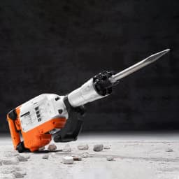 Bourací kladivo na beton, elektrické kladivo 3500 W, 2 dláta - miniatura 1