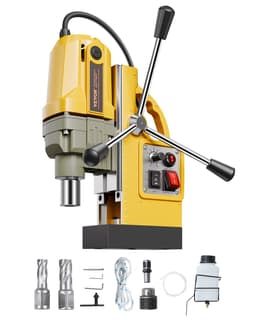 Magnetická vrtačka 1200 W, 2810 lbf, magnetická vrtačka, průměr vrtu 1,6 palce, žlutá - miniatura 2