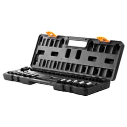 Sada příklepových nástrčných hlavic 29 ks, šestihranné, 3/8" bity, sada nářadí s ráčnou, kufr - miniatura 3