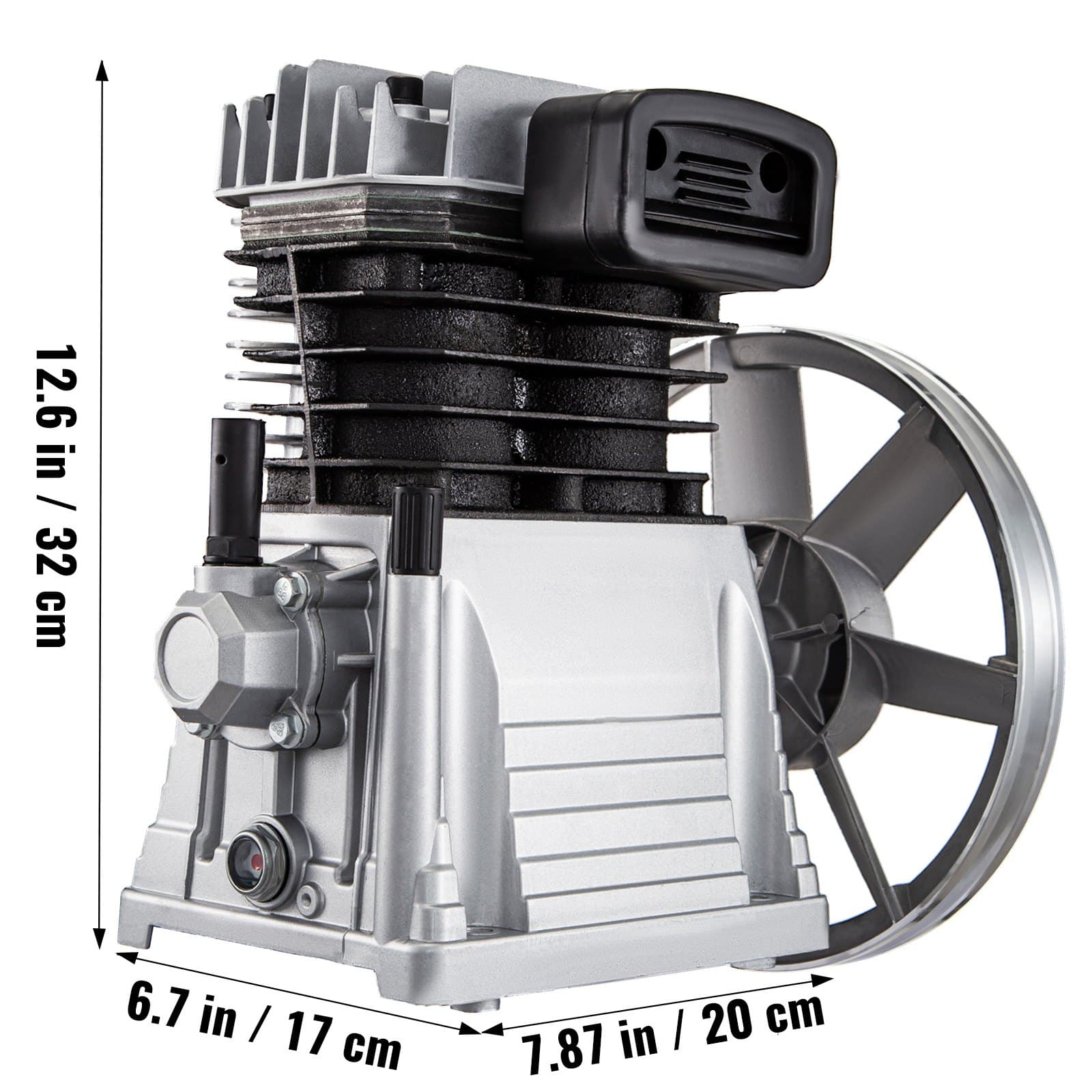 Nový průmyslový dvouválcový kompresorový agregát 2,2 kW s maximálním tlakem 116 PSI
