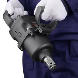 Rázový pneumatický klíč 2,5 cm, točivý moment až 3690,5 N·m, lehký pneumatický rázový pistole 2,5 cm se 2 rukojeťmi pro těžké opravy a údržbu - miniatura 12