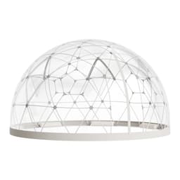 Zahradní stan 12 x 7,2 stop, pro 4–7 osob, průhledný, geodetický dóm - miniatura 4