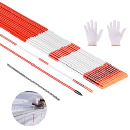 20 ks reflexních značek pro příjezd, průměr 5/16 palce, 58 palců, reflexní tyče na sníh - miniatura 2