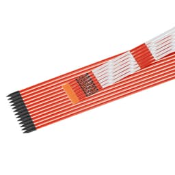 20 ks reflexních značek pro příjezd, průměr 5/16 palce, 58 palců, reflexní tyče na sníh - miniatura 5