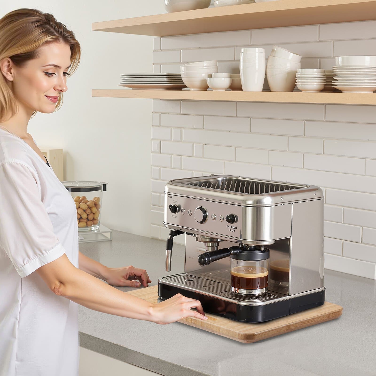 Posuvná podložka pro spotřebiče 10,5 x 13 palců, posuvná přihrádka na kuchyňskou pracovní desku