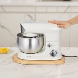Posuvník mixéru oválný 14,5 x 9,4 palce pro stojanový mixér s výklopnou hlavou o objemu 4,5–5 qt - miniatura 1