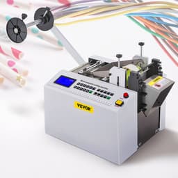FlowerW YS-100 řezačka smrštitelných trubek, automatická řezačka PVC trubek, šířka 100 mm, automatická řezačka kabelových trubek, řezačka PVC trubek pro smrštitelné PVC trubky - miniatura 1