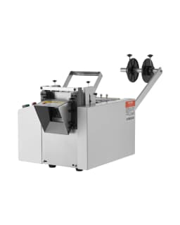 Automatická řezačka smršťovacích trubek, řezačka kabelových trubic s šířkou řezu 1–85 mm a délkou 0,1–99999,9 mm, automatická řezačka smršťovacích trubek, sklolaminátových trubek, kabelů a voskových žlutých trubek - miniatura 2