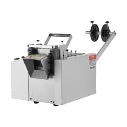 Automatická řezačka smršťovacích trubek, řezačka kabelových trubic s šířkou řezu 1–85 mm a délkou 0,1–99999,9 mm, automatická řezačka smršťovacích trubek, sklolaminátových trubek, kabelů a voskových žlutých trubek - miniatura 12