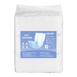 Jednorázové pleny pro psy, superabsorpční pásy pro psy, těsné 360° břišní pásky s indikátorem vlhkosti pro fenky v říji, při výcviku a inkontinenci – velikost S, 144 ks (2 balení po 72 ks) - miniatura 4