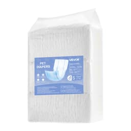 Jednorázové pleny pro psy, superabsorpční pásy pro psy, těsné 360° břišní pásky s indikátorem vlhkosti pro fenky v říji, při výcviku a inkontinenci – velikost S, 144 ks (2 balení po 72 ks) - miniatura 5