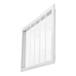 Mřížka filtru zpětného vzduchu, sedí na průduch o rozměru š. 30 x v. 20 palců, filtr není součástí, kryt otvoru zpětného větrání pro montáž na zeď, ocelová mřížka zpětného vzduchu, práškově lakovaná, odnímatelná, s předními dvířky, pro 1" filtry - miniatura 12